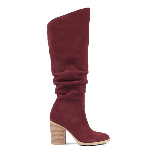 Nine West, Abee Pointed-Toe Knee-High Suede Boots - Picture 3 of 16